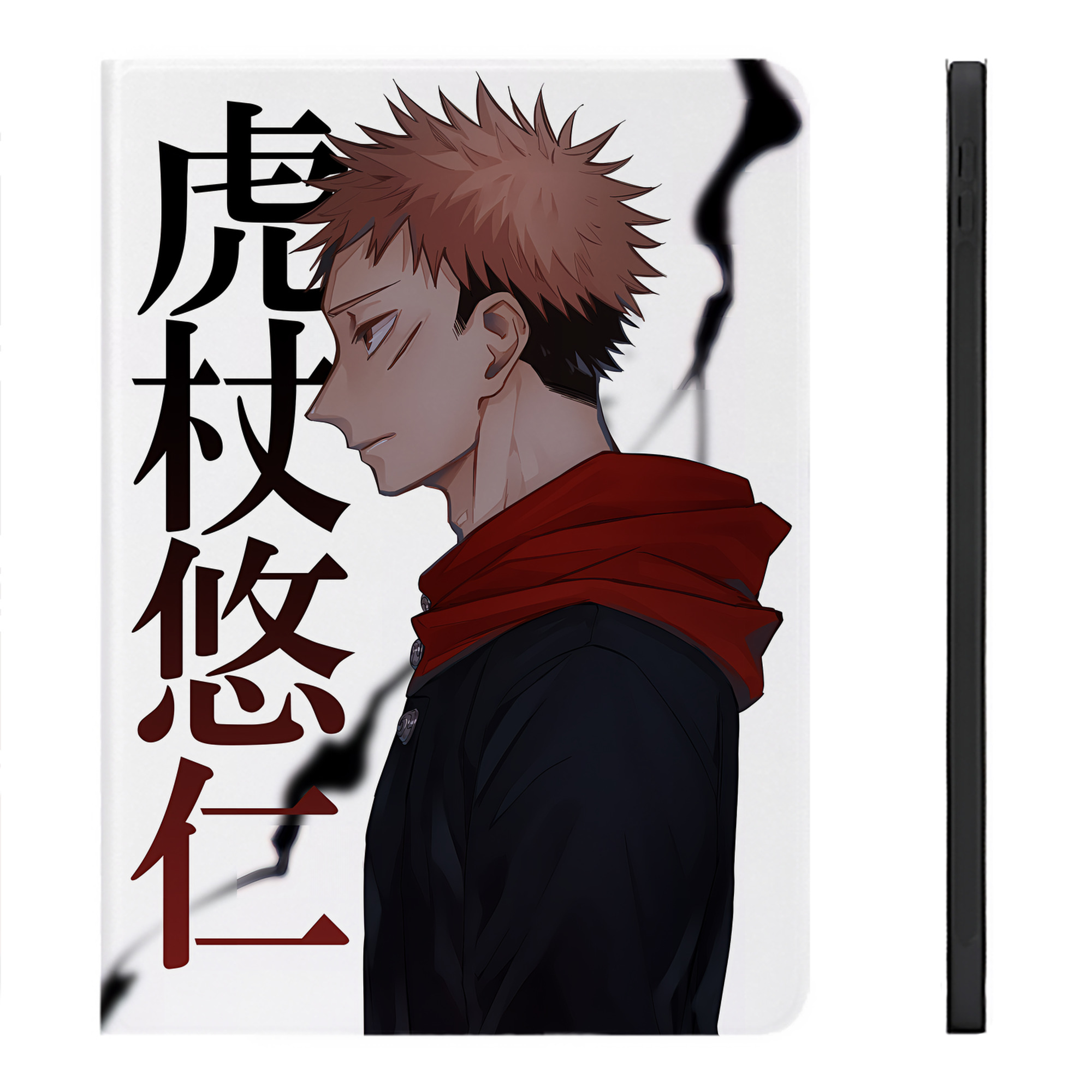 （画像用） 呪術廻戦 Jujutsu Kaisen IPadケース ペンホルダー付き ブックスタイルデザイン